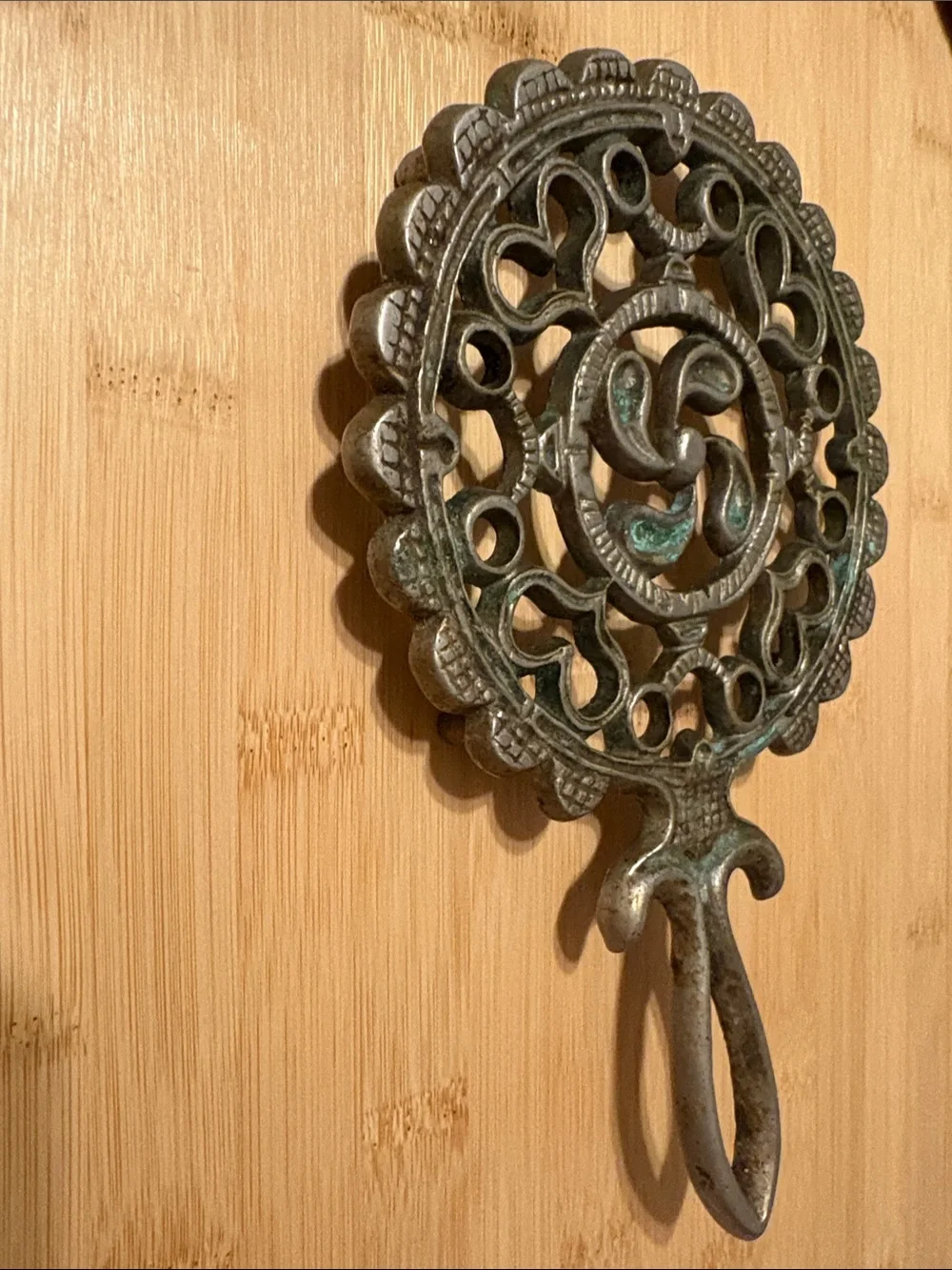 Source Unknown ornate round